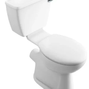 Oak Originals - Comfort Height Close coupled toilet pan and lever cistern