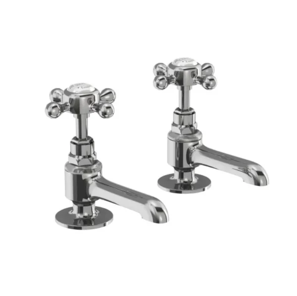 Stafford quarter turn long nose basin pillar taps