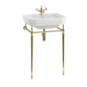 56cm victorian wash basin (2th) - Coloured - Gold Wash Stand