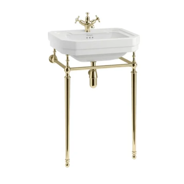 56cm victorian wash basin (2th) - Coloured - Gold Wash Stand