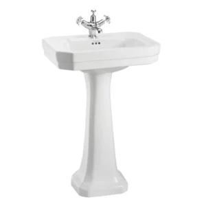 56cm victorian wash basin (1th) - Coloured - Pedestal