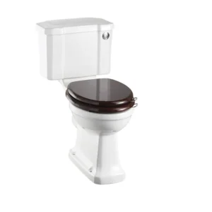 Close coupled pan - 44cm push button cistern - Coloured