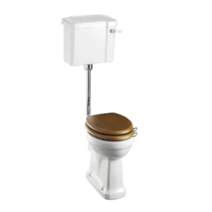Low Level toilet pan - 44cm lever cistern - Coloured