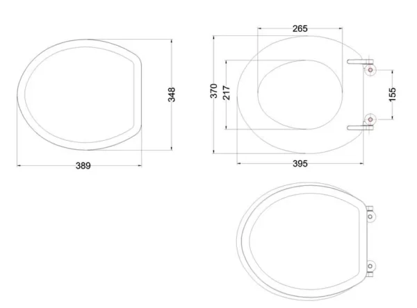 Standard white seat - Image 2