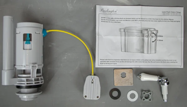 Burlington Replacement Siphon and Ceramic Lever