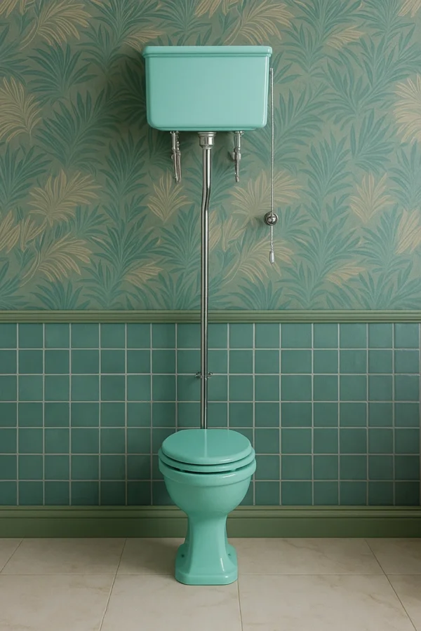 Portobello High Level Toilet - Image 2