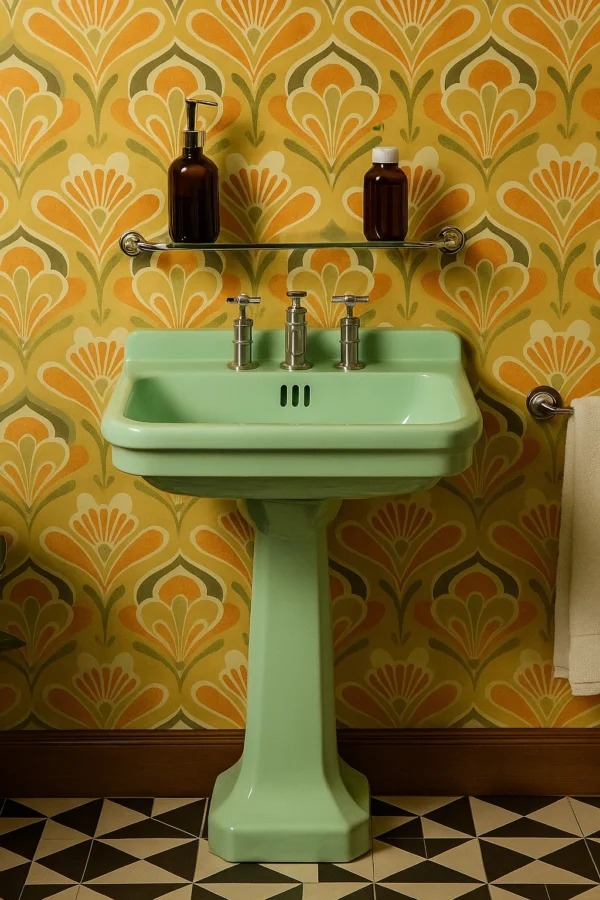 Portobello 62cm Basin & Pedestal - Image 3